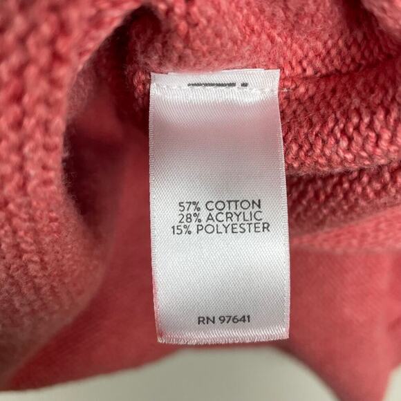 J. Jill Mockneck  Pullover Women's Sweater Size S Long‎ Sleeves Exposed Seams - Picture 8 of 8